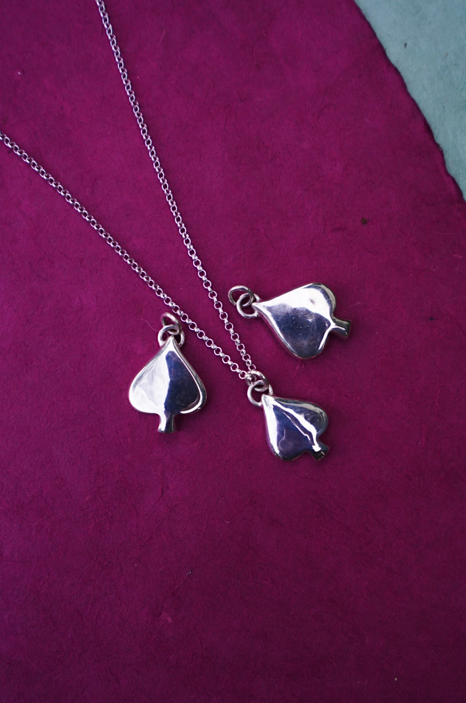 Spade Necklace
