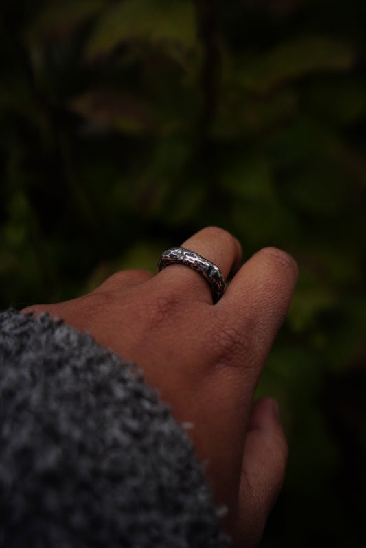 Sandcasted Ring - Size 8
