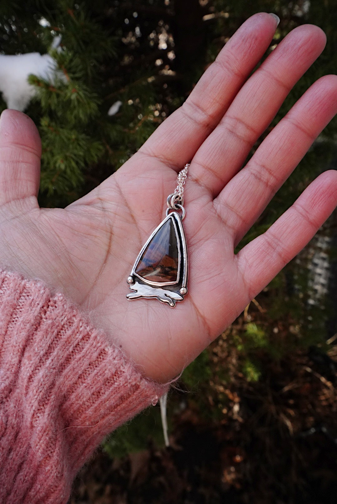 Fox and Chase Necklace