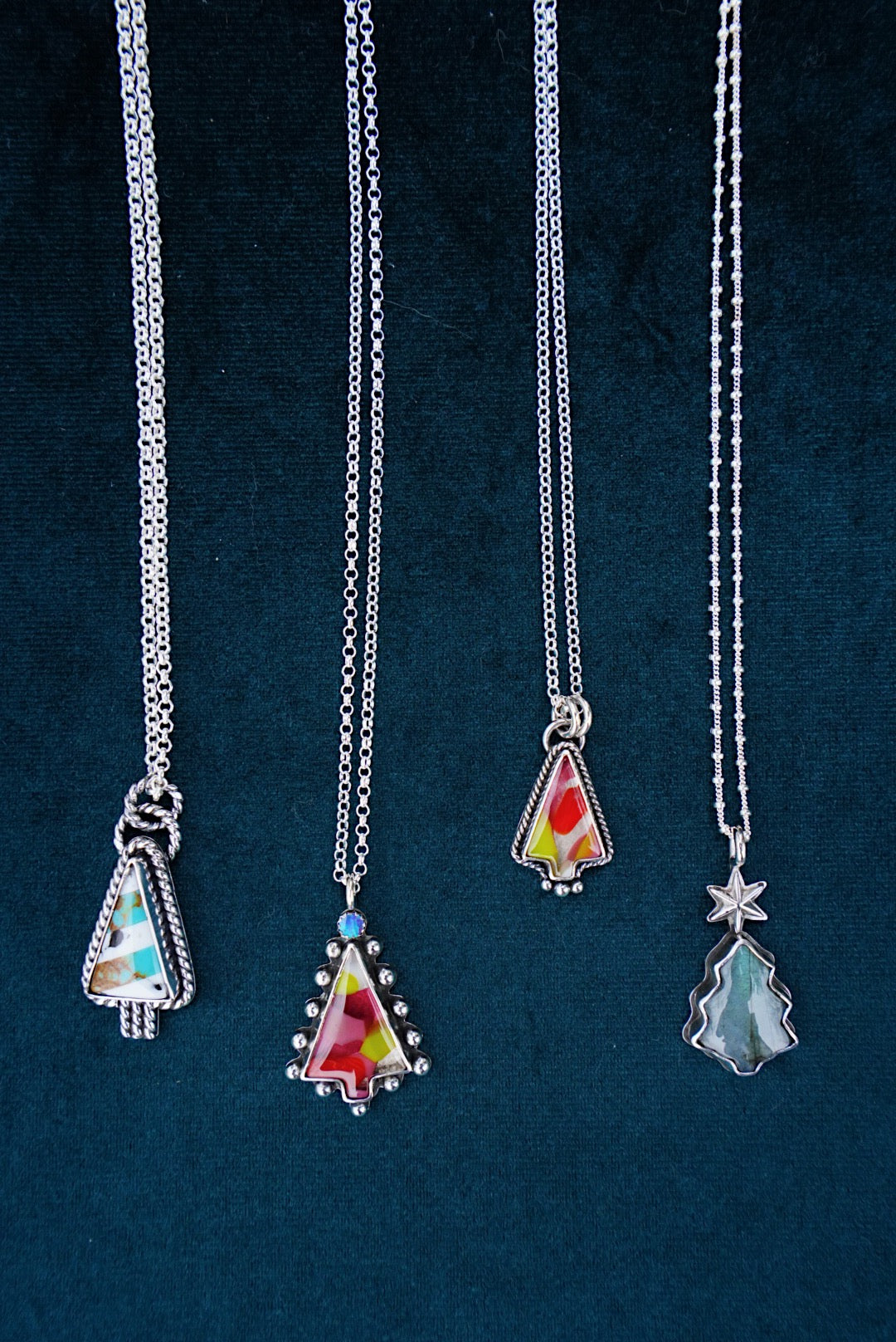 Christmas Tree Necklaces - 3 Options