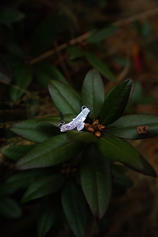 Simplified Soaring Hawk Necklace