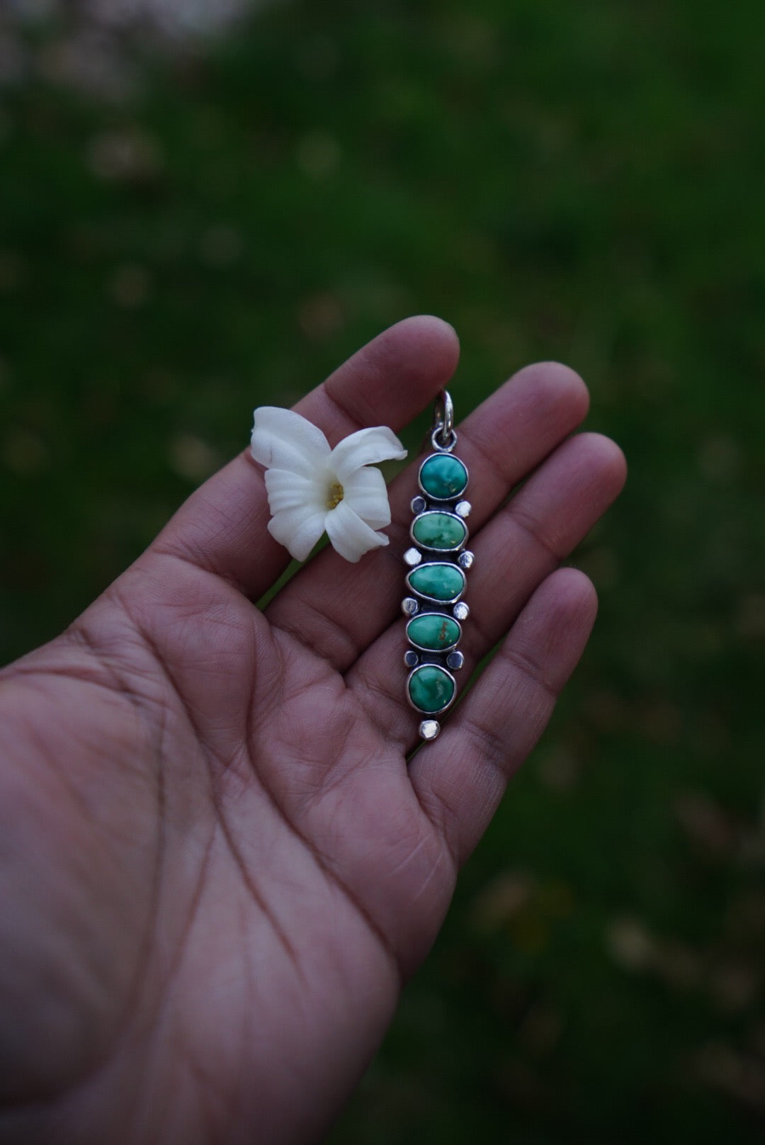 Emerald Totem Necklace