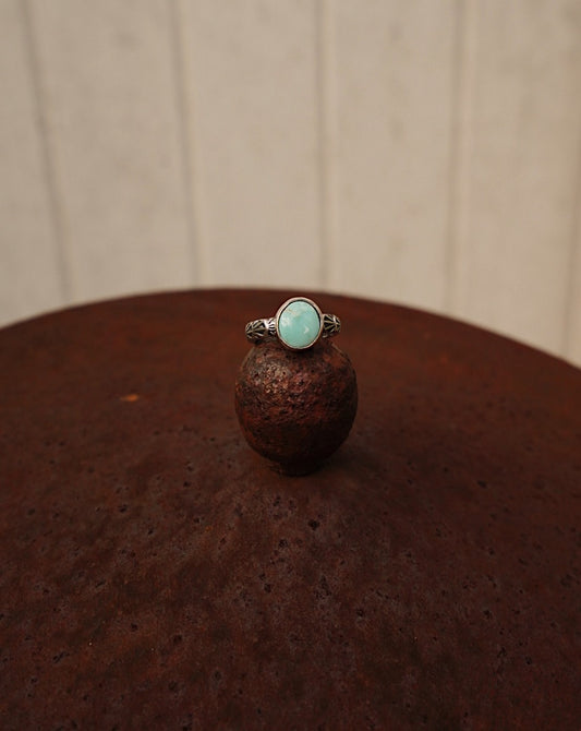 Dry Creek Turquoise Stacker Ring - Size 4 1/2