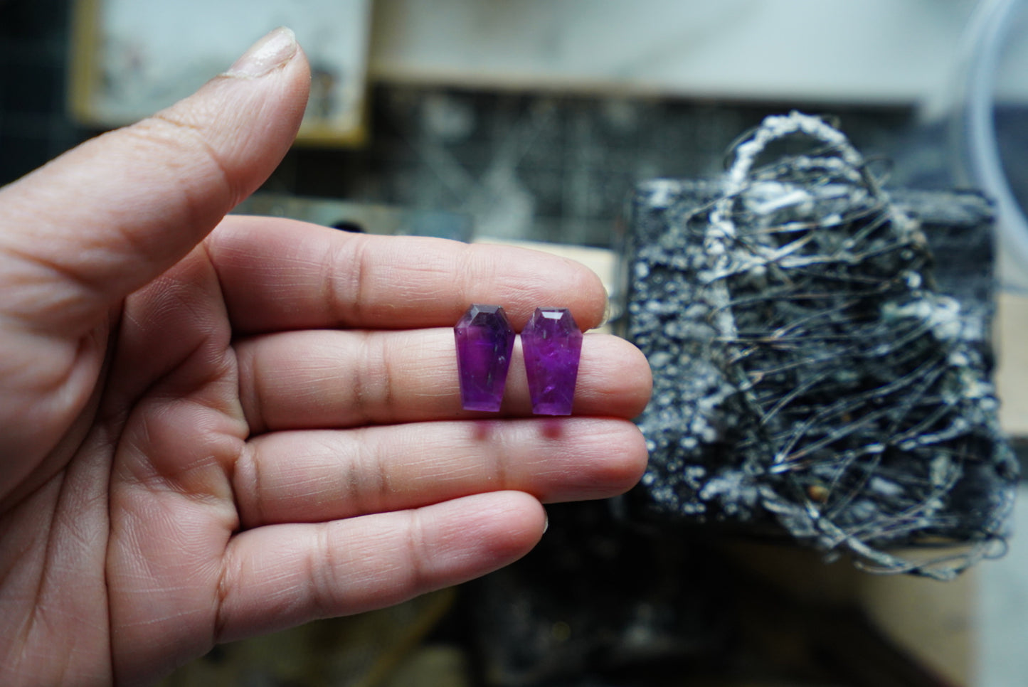 Celestial Talisman Earrings - Made to Order