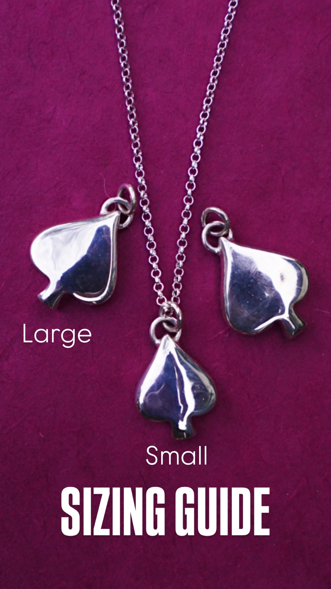 Spade Necklace