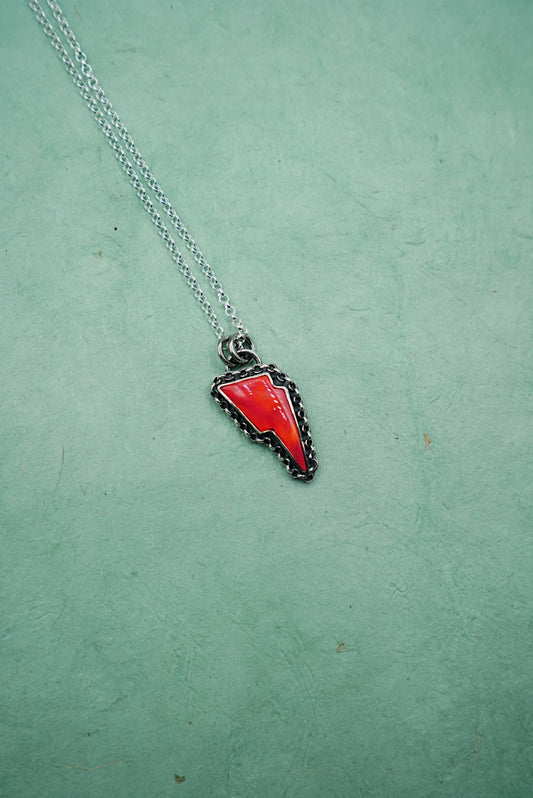 Berry Blast Bolt Necklace