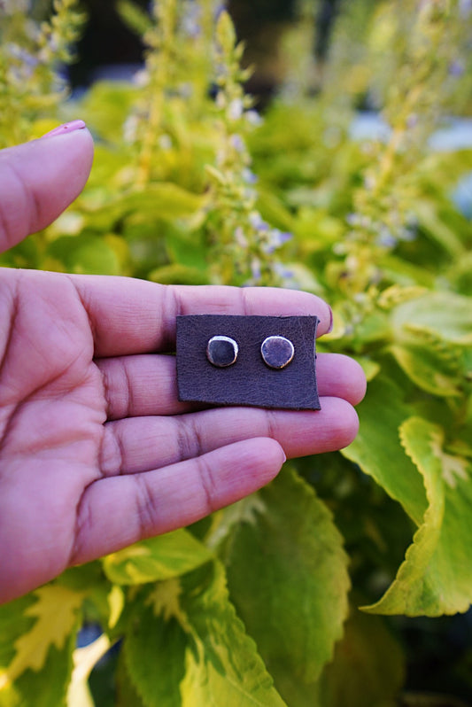 Recycled Silver Studs - Large