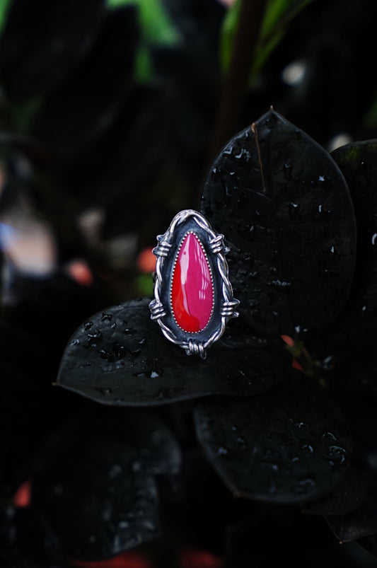 Barbed Wire Ring - Size 10 1/4