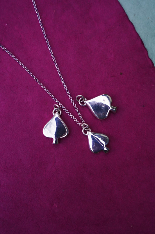 Spade Necklace