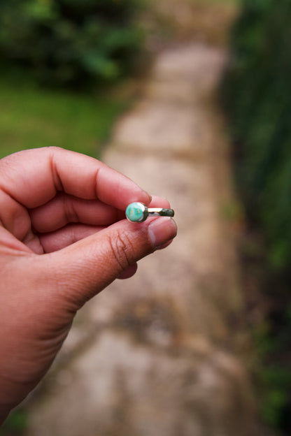 Simple Turquoise Stacker - Size 6.25