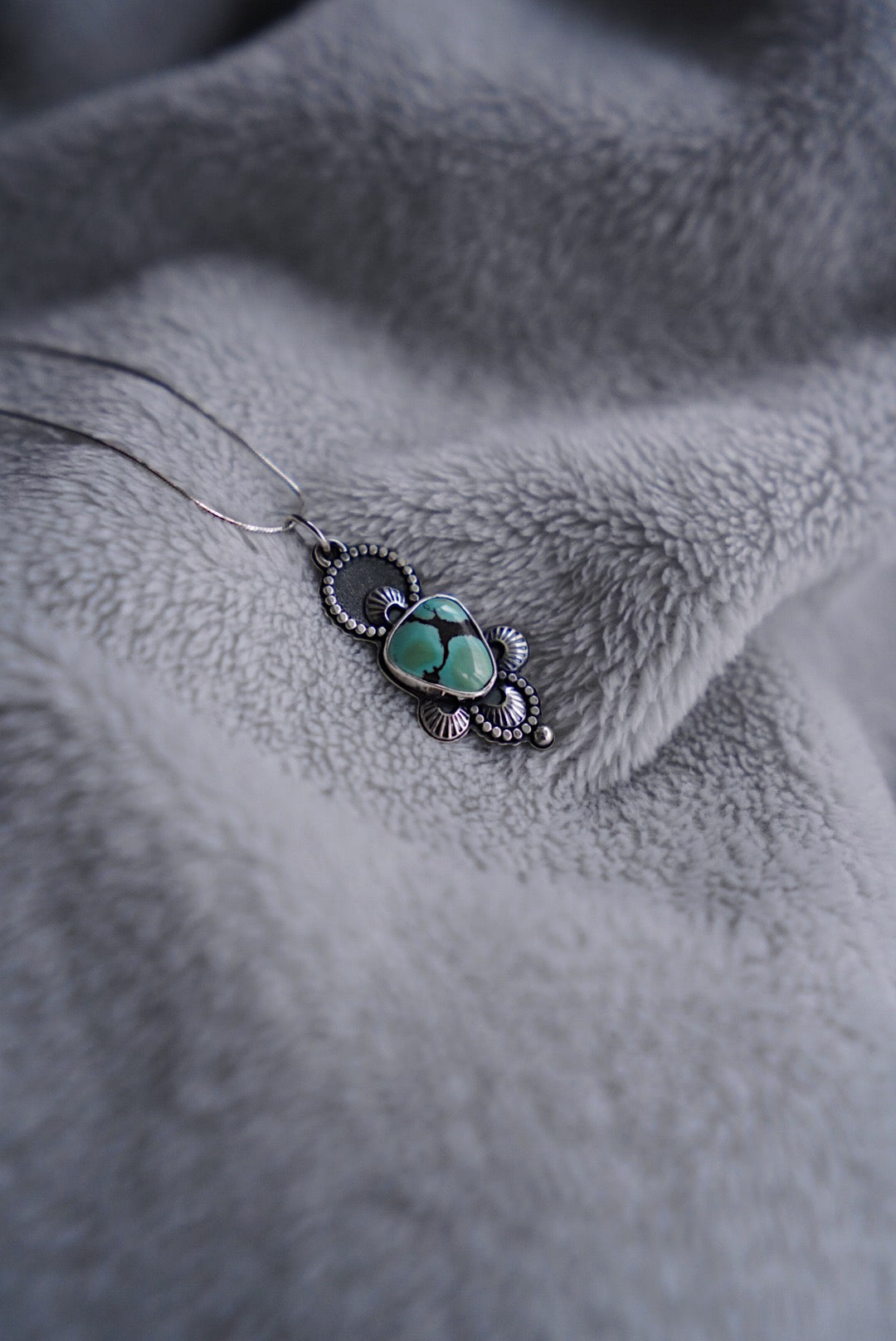 Snowbound - Hubei Turquoise Necklace