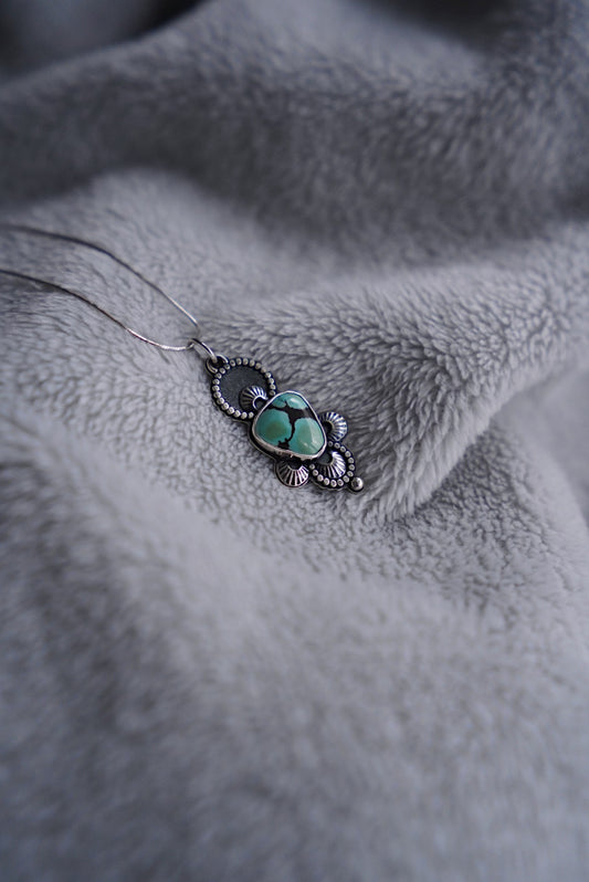 Snowbound - Hubei Turquoise Necklace