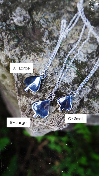 Spade Necklace