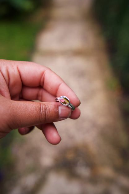 Tourmaline Stacker Ring - Size 7-7.25