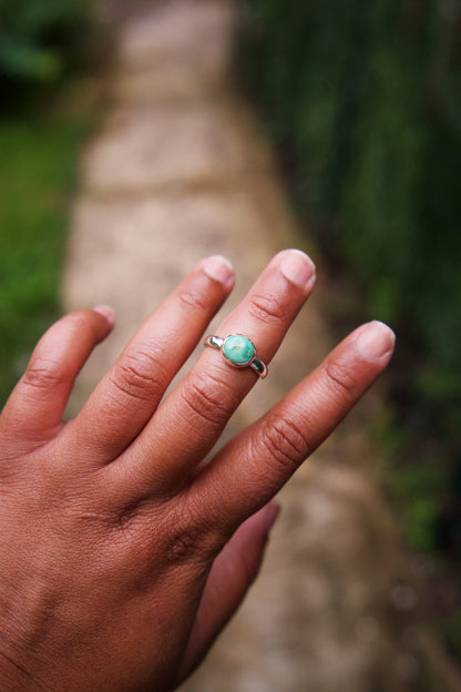 Simple Turquoise Stacker - Size 6.25