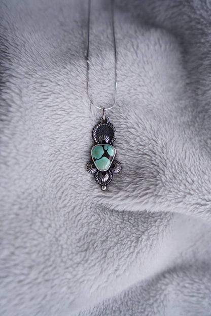 Snowbound - Hubei Turquoise Necklace