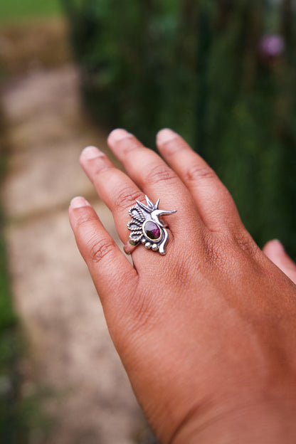 Bird of Paradise Ring - Size 7.5