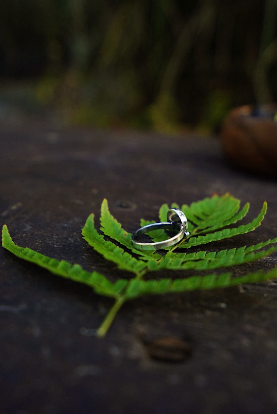 Garnet Stacker Rings - Sizes 8 & 9