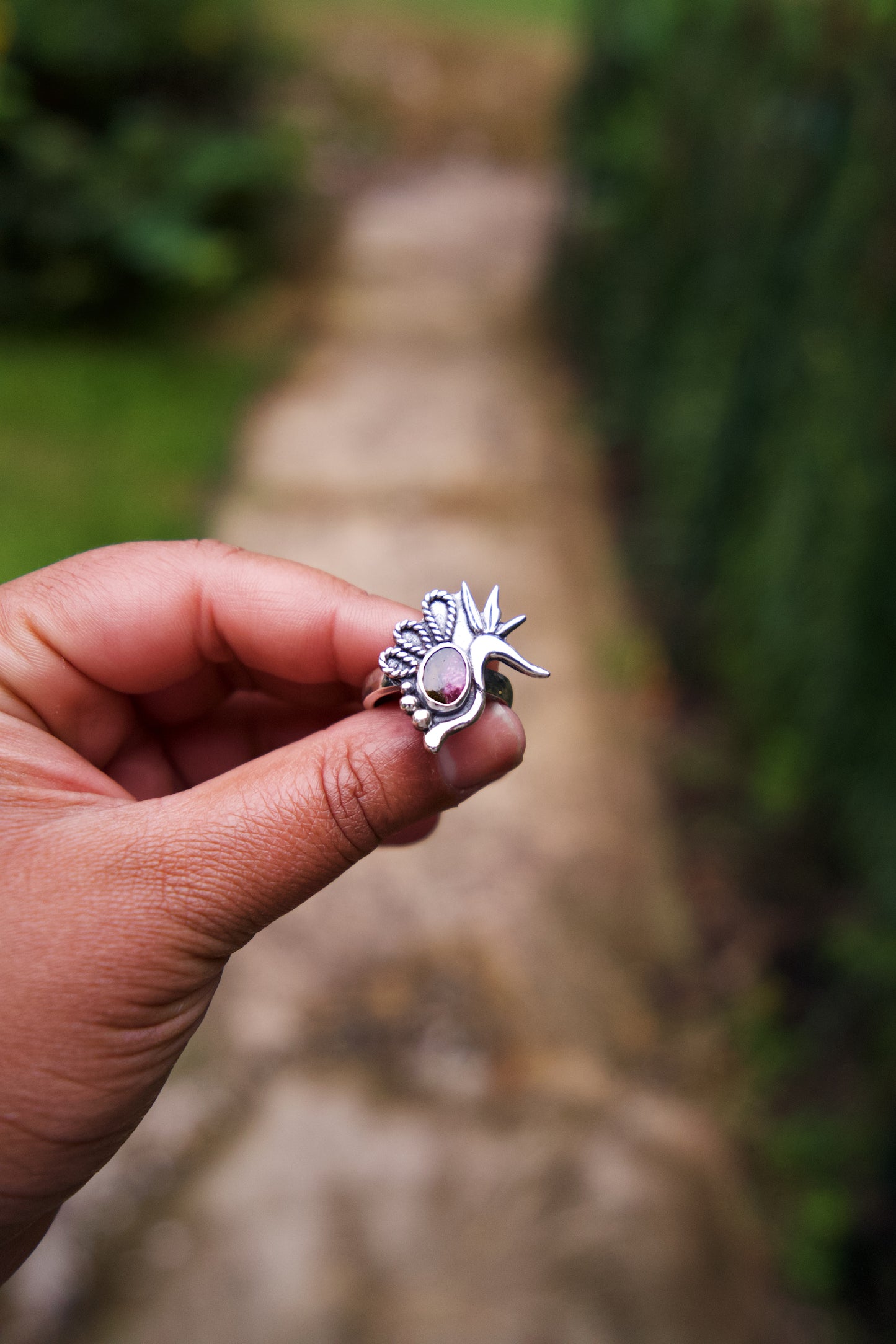 Bird of Paradise Ring - Size 7.5
