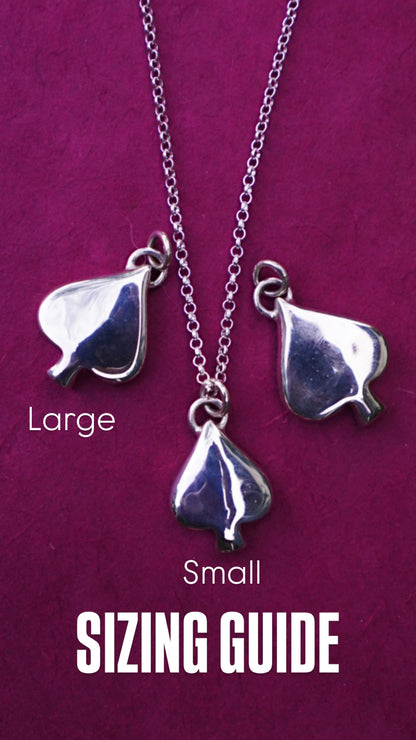 Spade Necklace
