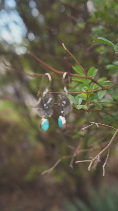 No.1 Moss Rose Earrings